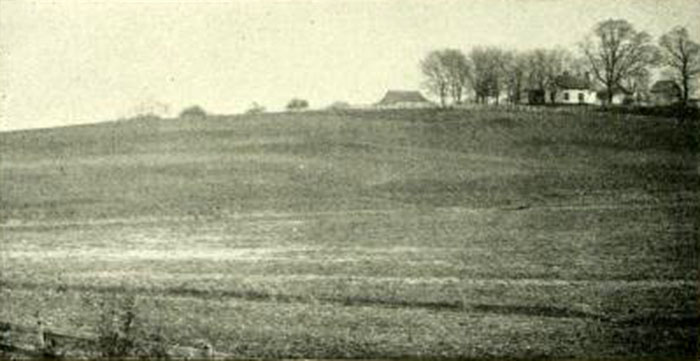 South Side of Morton's Ford, Buckner House in Distance