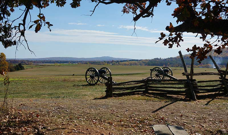 View of Cedar Mountain Battlefield