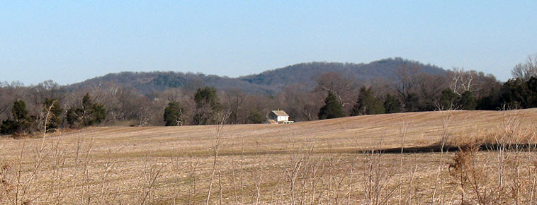 Cedar Mountain from the East side looking West