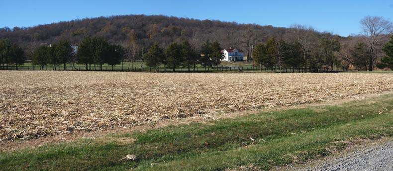 Picture of the Nathaniel Yeager Farm today